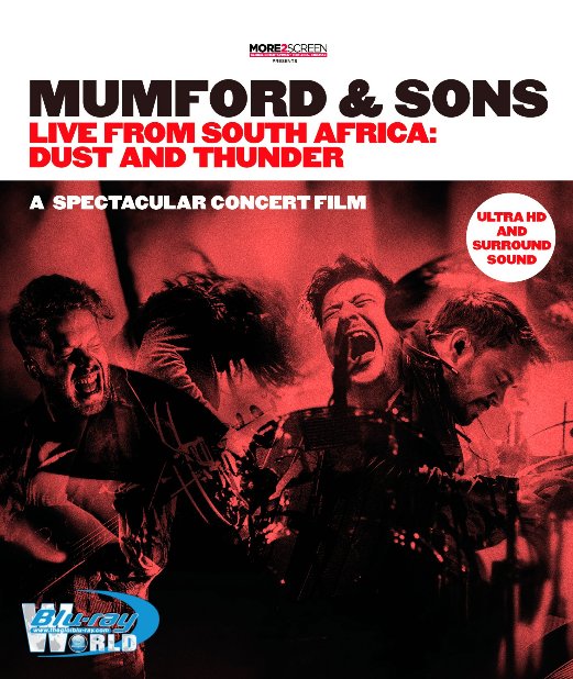 M1636.Mumford & Sons Live from South Africa Dust and Thunder 2016  (50G)